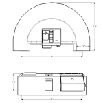 9300 Island Design Top View