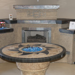 Bar Height Fire Pit Table Nevada Outdoor Living