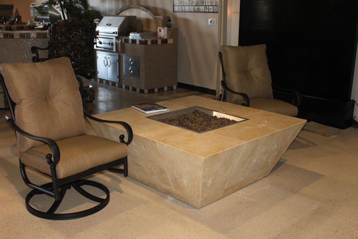 Bar Height Fire Pit Table Nevada Outdoor Living Nevada Outdoor