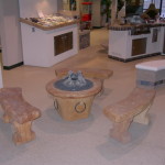 Cast Concrete Fire Pit by Nevada Outdoor Living