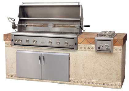 Luxor 54" Gas Grill (Island Not Included): click to enlarge