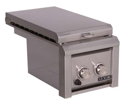 Luxor SS Double Side Burner Built-in Unit: click to enlarge