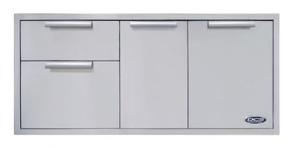 DCS 48" Triple Access Drawer Propane Tank Storage Combo , Stainless Steel: click to enlarge