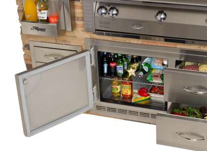Alfresco 42" Built-in Refrigerator: click to enlarge