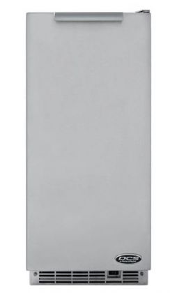 DCS 15" Stainless Steel Outdoor Ice Maker: click to enlarge