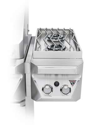 Twin Eagles Two Burner Side Cooker, Freestanding Attachment: click to enlarge
