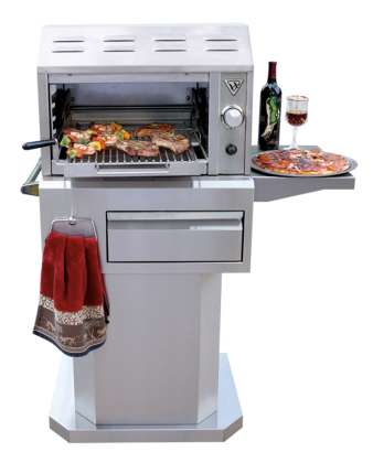 Twin Eagles Salaman Grill Pedestal Base (Salamangrill not included): click to enlarge