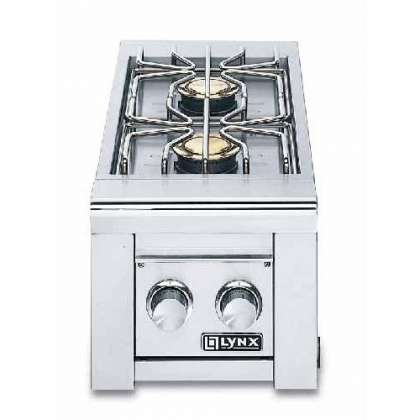 Lynx Built-in Double Side Burner: click to enlarge