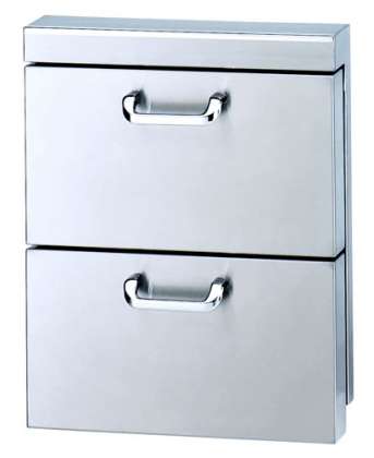 Lynx Utility Drawers - Two Extra Large Drawers w/ 5" Offset Handles: click to enlarge